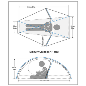Big Sky Chinook 1P tent - Big Sky International